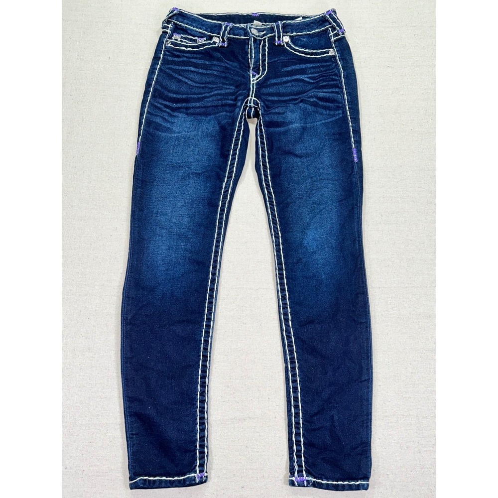 True Religion Women's 29 Stretch Denim‎ Jeans Naturaline Legging